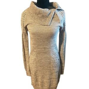 Women’s cream knit Prana sweater dress